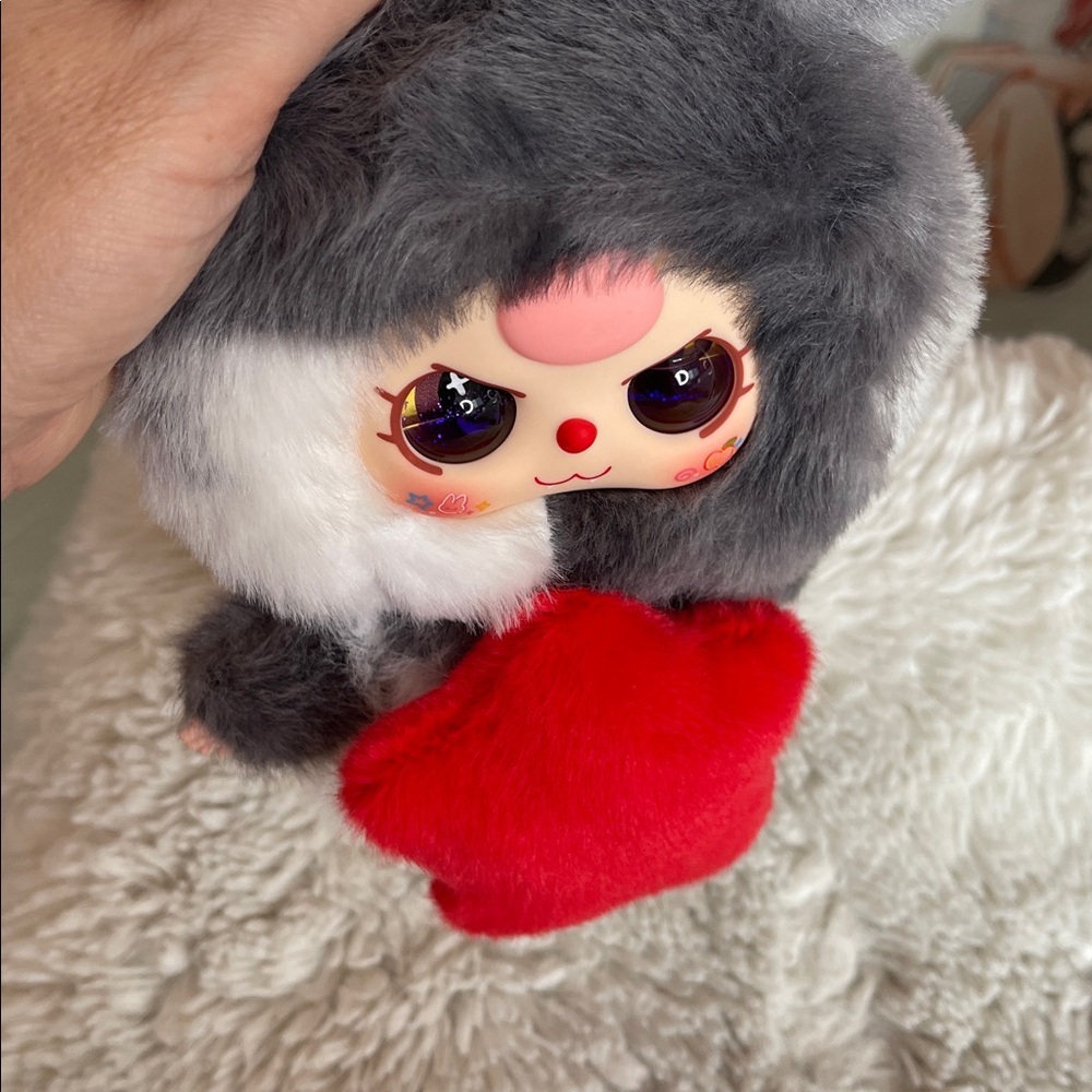 Bb3 lillyrabbit town v3 Cute Pink Bunny confirmed  liquid eyes rare - Picture 11 of 15